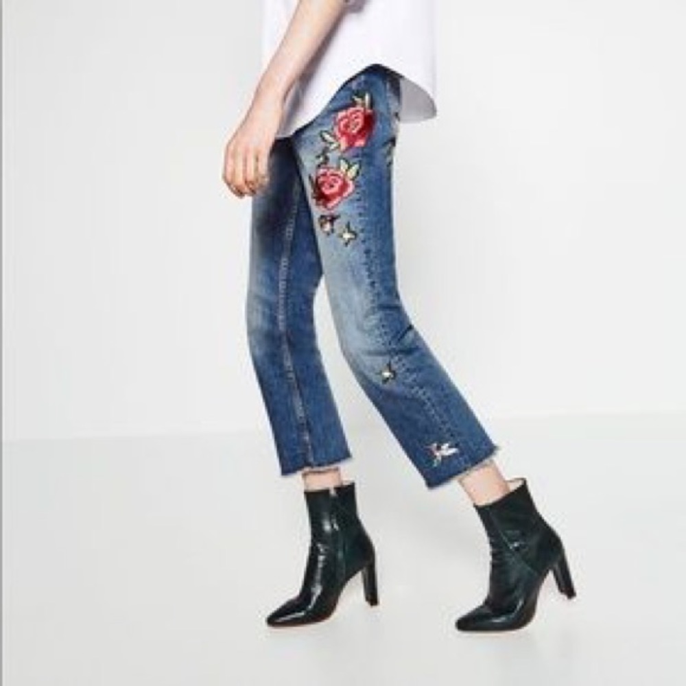 Sequin Zara jeans